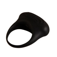 Pretty Love Bertram cock ring with clitoral stimulation black