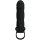 Pretty Love penis sheath with clitoral stimulation black 14 cm