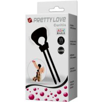 Pretty Love Curitis penis loop with clitoral stimulation black