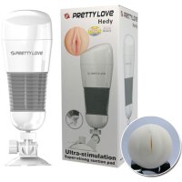 Pretty Love Hedy Mastubator mit Saugnapf weiß