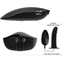 Pretty Love Marvin Strap on mit Dildo und Vibration schwarz