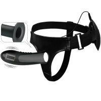 Pretty Love Myron Strap on mit Dildo und Vibration schwarz