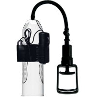 Pretty Love Alexander penis pump with vibration transparent