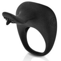 Pretty Love Thimble Penis ring with clitotis stimulation black