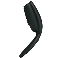Pretty Lover Esther cock ring with clitoral stimulation black