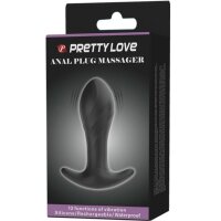 Pretty Love Anal Plug Massage black