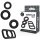 Addicted Toys Cock Ring Set 4 Pieces