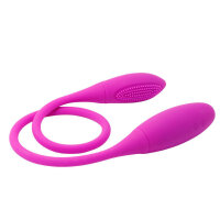 Pretty Love Snaky Peitsche/Doppelvibrator pink