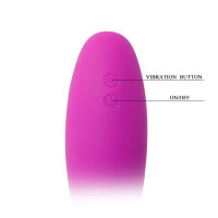 Pretty Love Snaky Peitsche/Doppelvibrator pink
