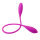 Pretty Love Snaky Peitsche/Doppelvibrator pink