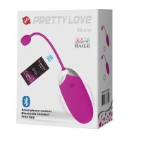 Pretty Love Abner App Vibro-Ei mit Fernbedienung pink