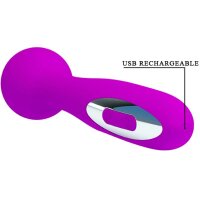 Pretty Love Massage stick 12 functions purple