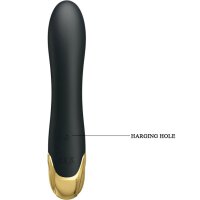Pretty Love Smart Double Pleasure Vibrator black gold