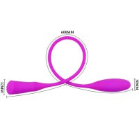 Pretty Love Smart Snaky Vibe 2 Peitsche/Doppelvibrator pink