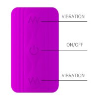 Pretty Love Dream Lovers Whip 2 Whip/double vibrator pink