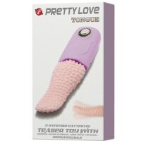 Pretty Love Zungen-Teaser mit Noppen pink