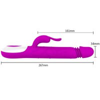 Pretty Love Adrian Rabbit Vibrator pink
