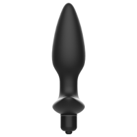 Addicted Toys Anal Plug Massager With Vibration Black