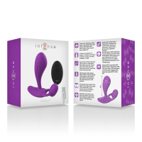 Intense Analplug mit Vibration in Lila