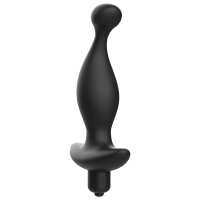 Addicted Toys Anal Massager With Vibration Black