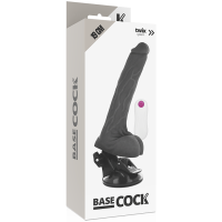 Basecock realistic vibrator in black
