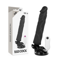 Basecock vibrator 21 cm black