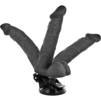 Basecock vibrator with testicles 20 cm