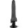 Basecock vibrator with penis extender 20 cm black