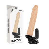 Basecock vibrator with remote control 21 cm