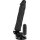 Basecock vibrator with remote control 21 cm Black