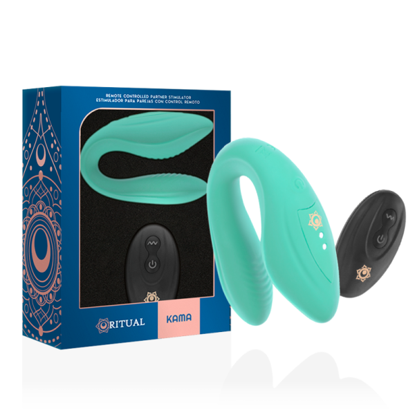 Rithual Kama Remote Couples Massager Aqua