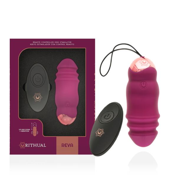 Rithual Reva Remote Controlled Eggs Stimulator Up & Down Vibration