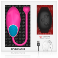 Wearwatch Vibrating Egg Fuchsia + Jet