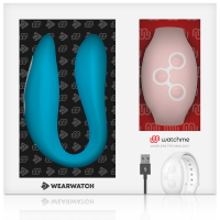Wearwatch vibrator indigo + pink