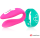 Wearwatch Paar Vibrator Fuchsia + Meerwasser