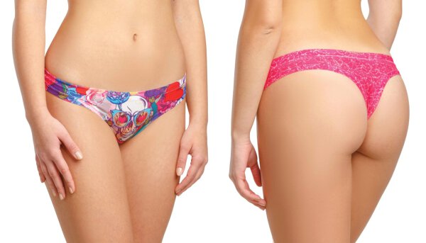 MemèMe Skulls Lovers Monster Hig Thong S