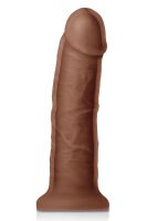 Colours Dual Density 7" Girth Dildo Brown 17,8 cm