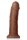 Colours Dual Density 7" Girth Dildo Brown 17,8 cm