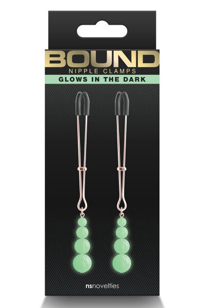 Bound Nipple Clamps G2 Rose Gold