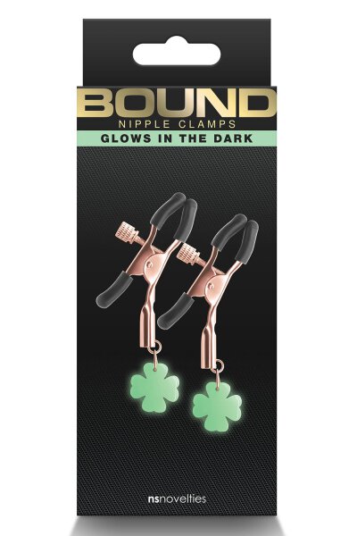 Bound Nipple Clamps G4 Rose Gold