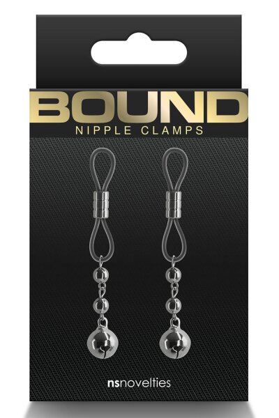 Bound Nipple Clamps D1 Gunmetal
