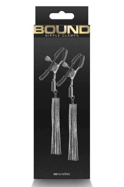 Bound Nipple Clamps D2 Gunmetal