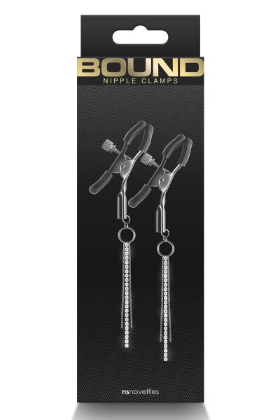 Bound Nipple Clamps D3 Gunmetal