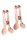Bound Nipple Clamps C1 Rose Gold