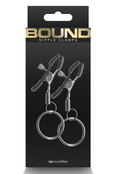 Bound Nipple Clamps C2 Gunmetal
