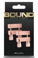 Bound Nipple Clamps V1 Rose Gold