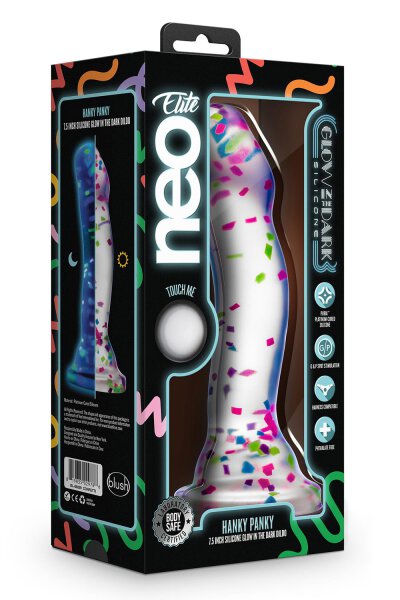 Neo Elite Glow In The Dark Hanky Panky 19 cm