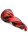 Hell Kiss Twisted Tongues Silicone Dildo - Red - 18,8 cm