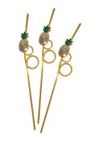 Tropical Drinking Straw - Pineapple