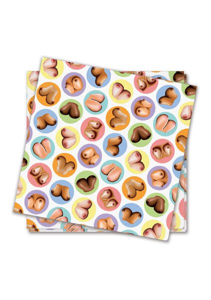 Dirty Boob Napkins